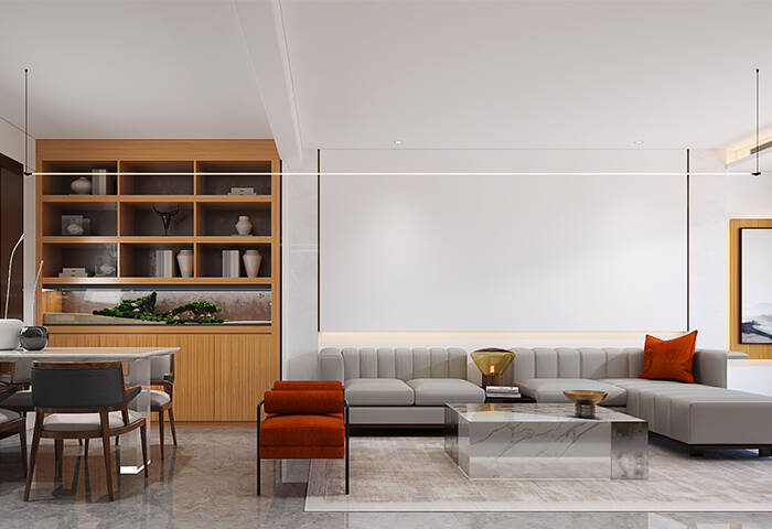 華地&middot;仟佰墅|新中式風格