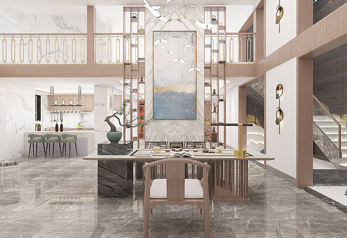 銀盛泰&middot;博觀一品|新中式風格