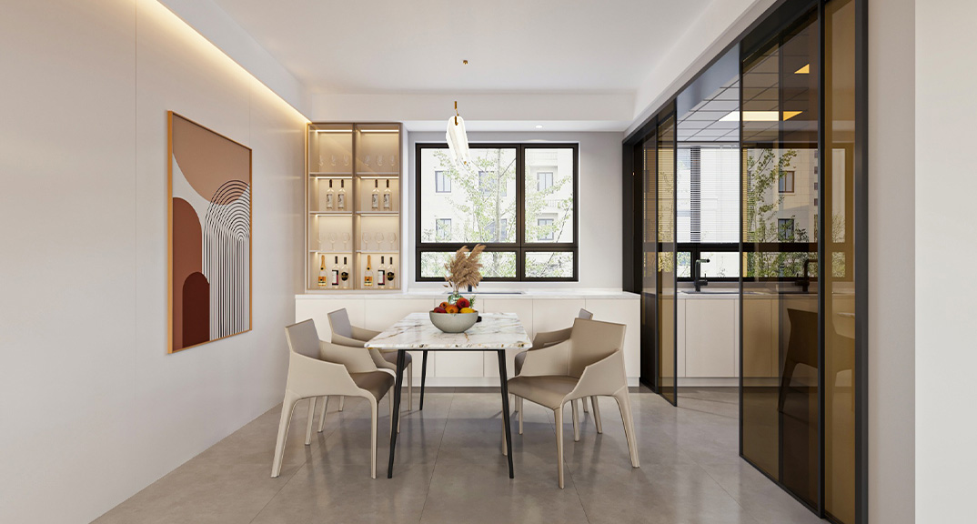 玖熙城160㎡四室兩廳餐廳現(xiàn)代簡約風格裝修案例效果圖.jpg