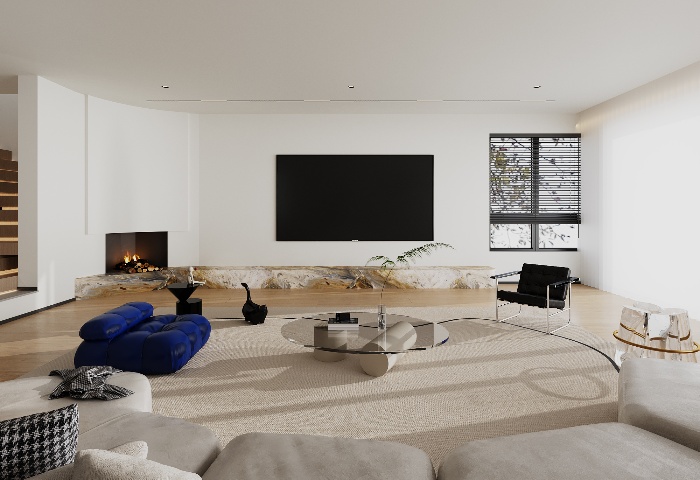 銀都景園,簡約風格