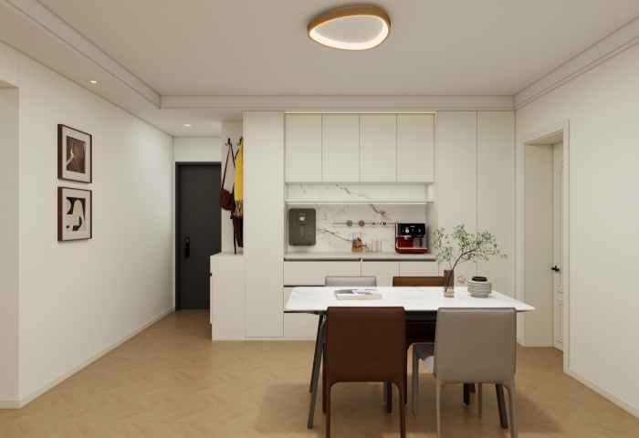 寧國(guó)一路,奶油風(fēng)格